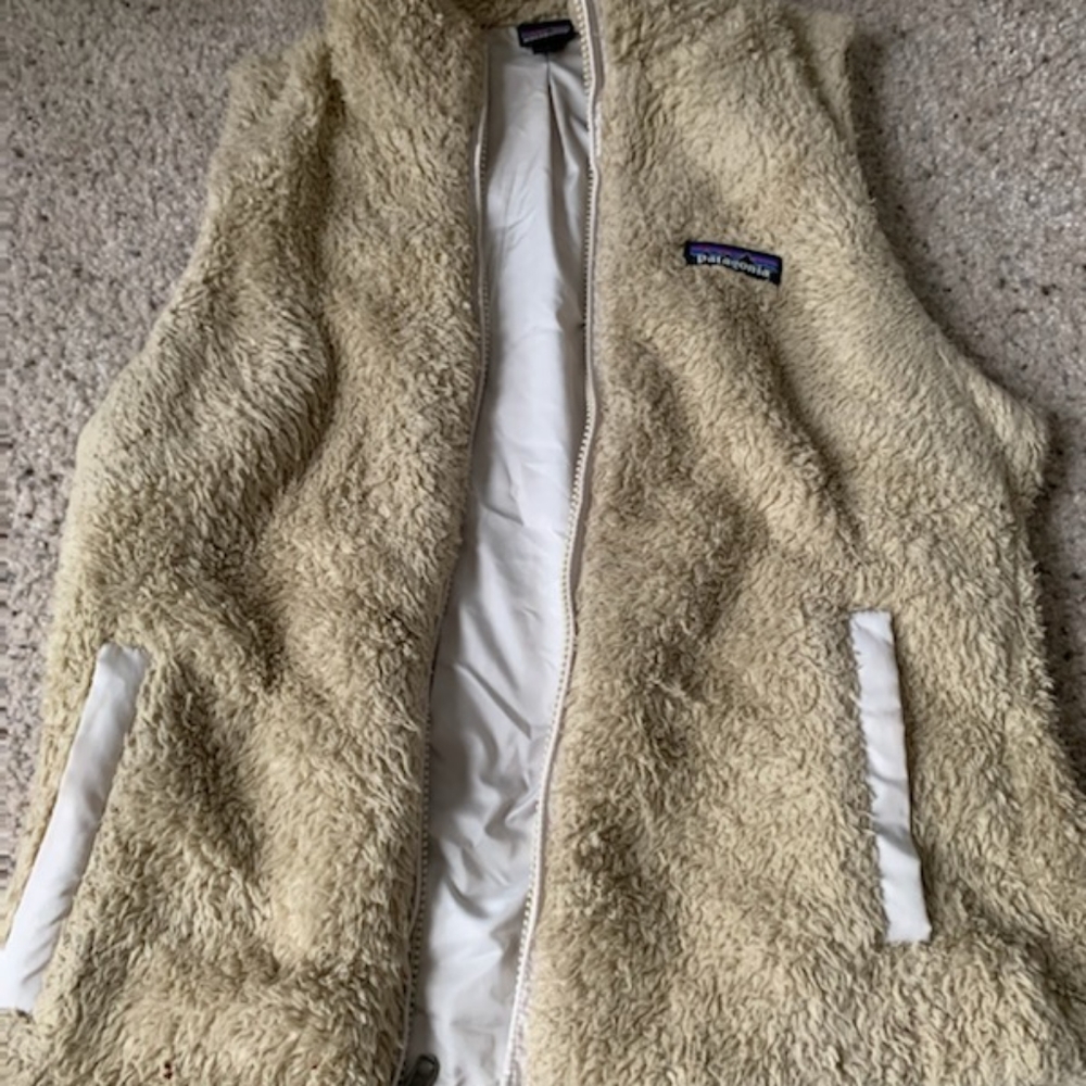 Patagonia tan vest